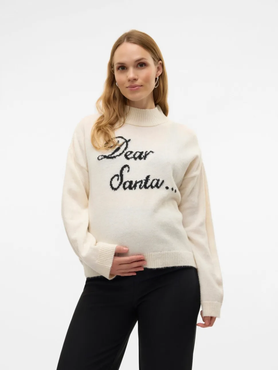 Regular fit Hoge hals Top
