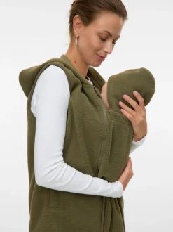 Regular fit Hoodie Gebreid gilet