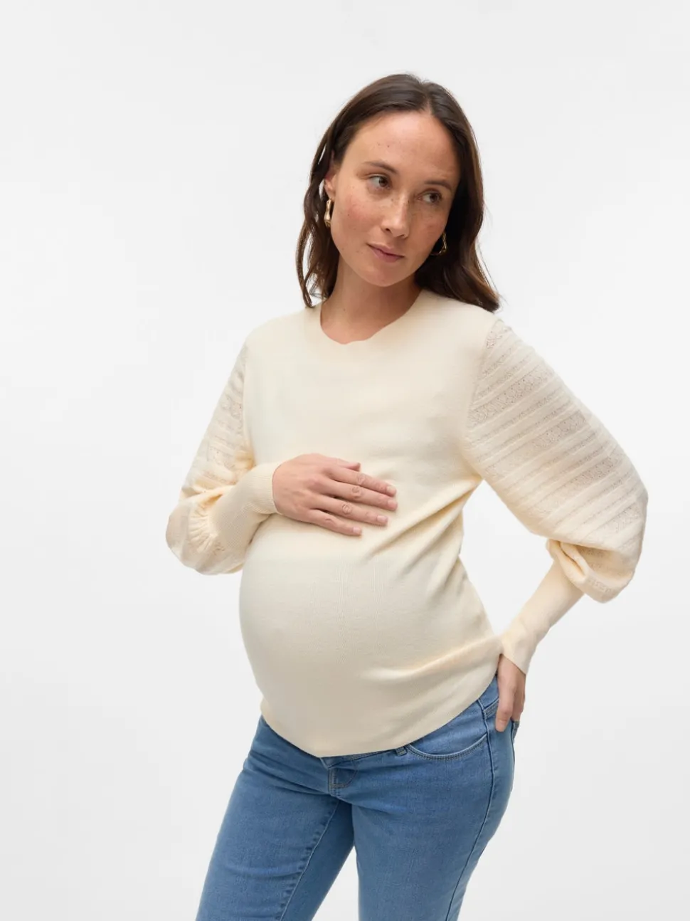 Regular fit O-hals Pullover