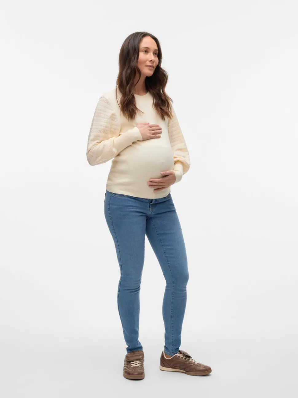 Regular fit O-hals Pullover