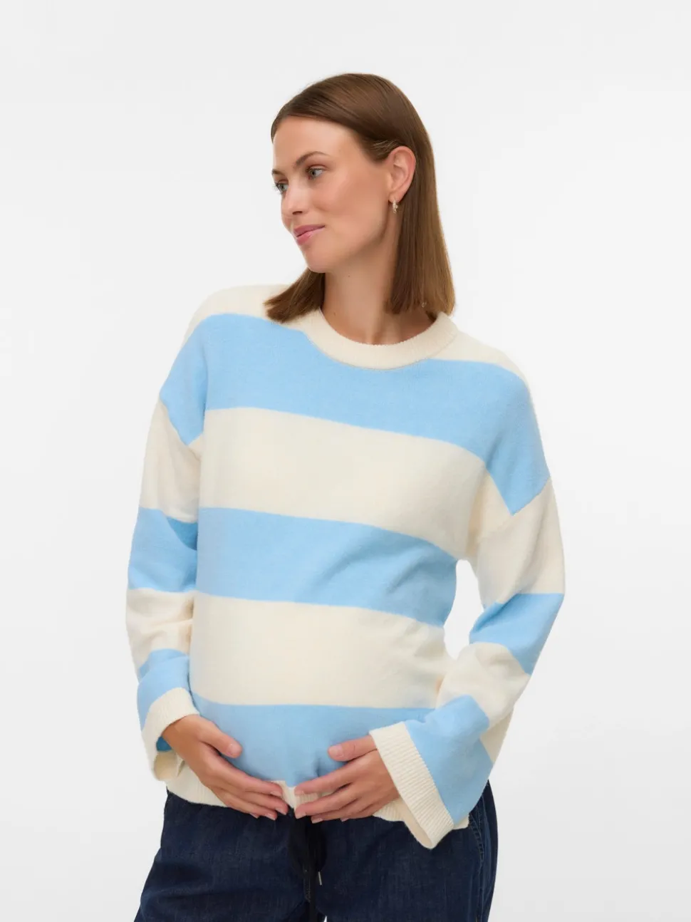 Regular fit O-hals Pullover
