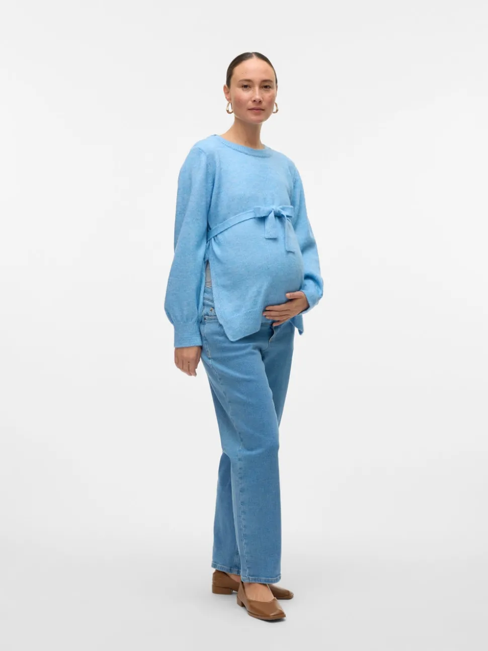Regular fit O-hals Pullover