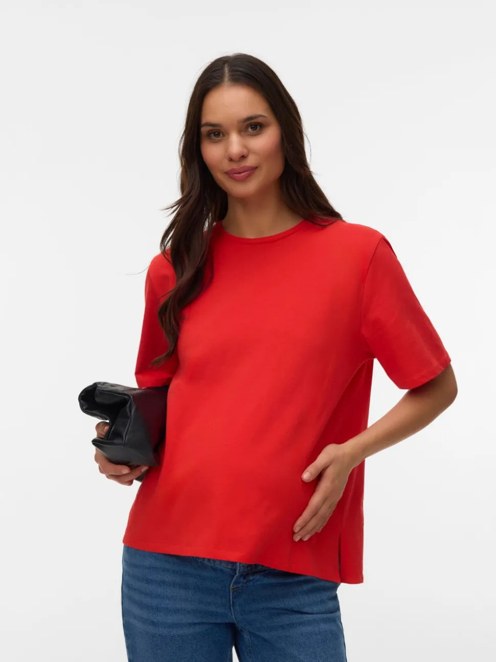 Regular fit O-hals Top