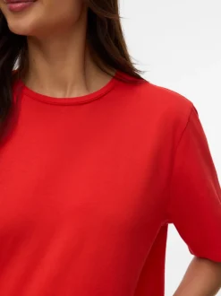 Regular fit O-hals Top