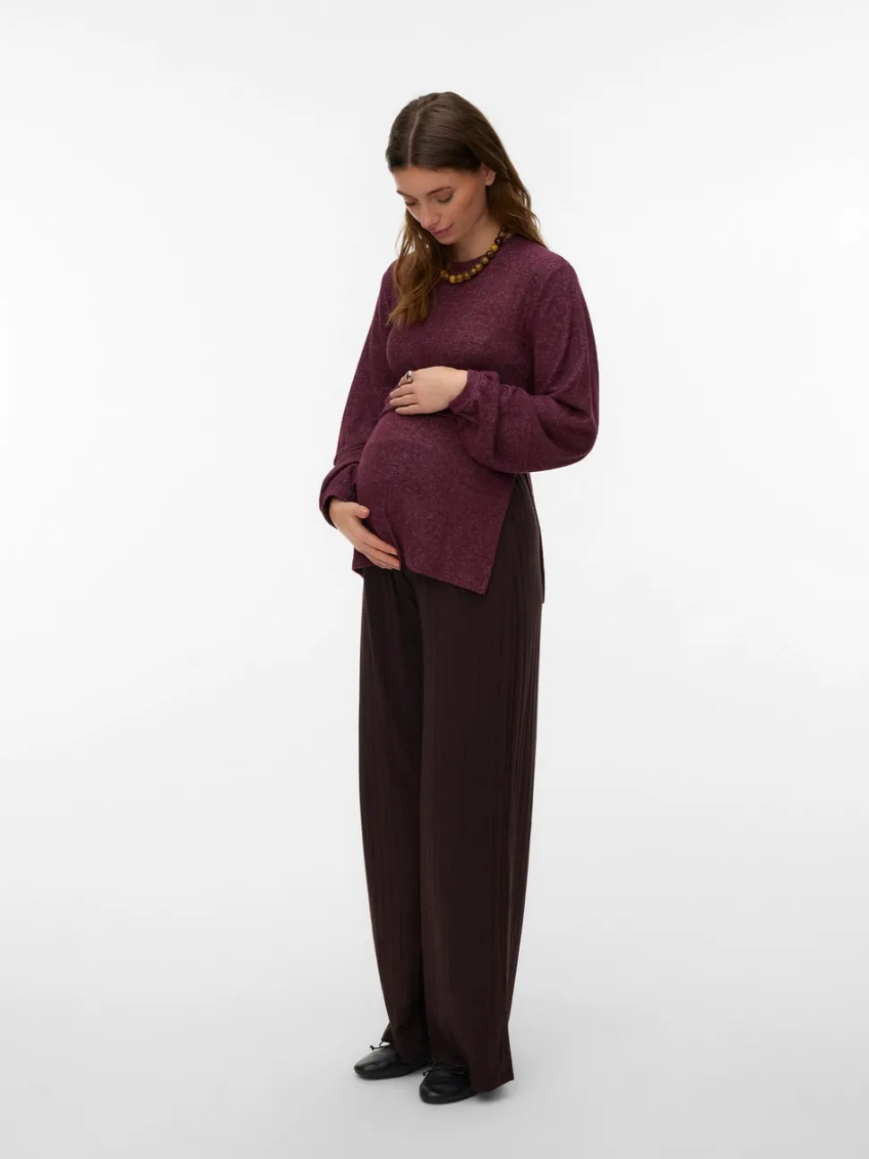 Regular fit O-hals Top