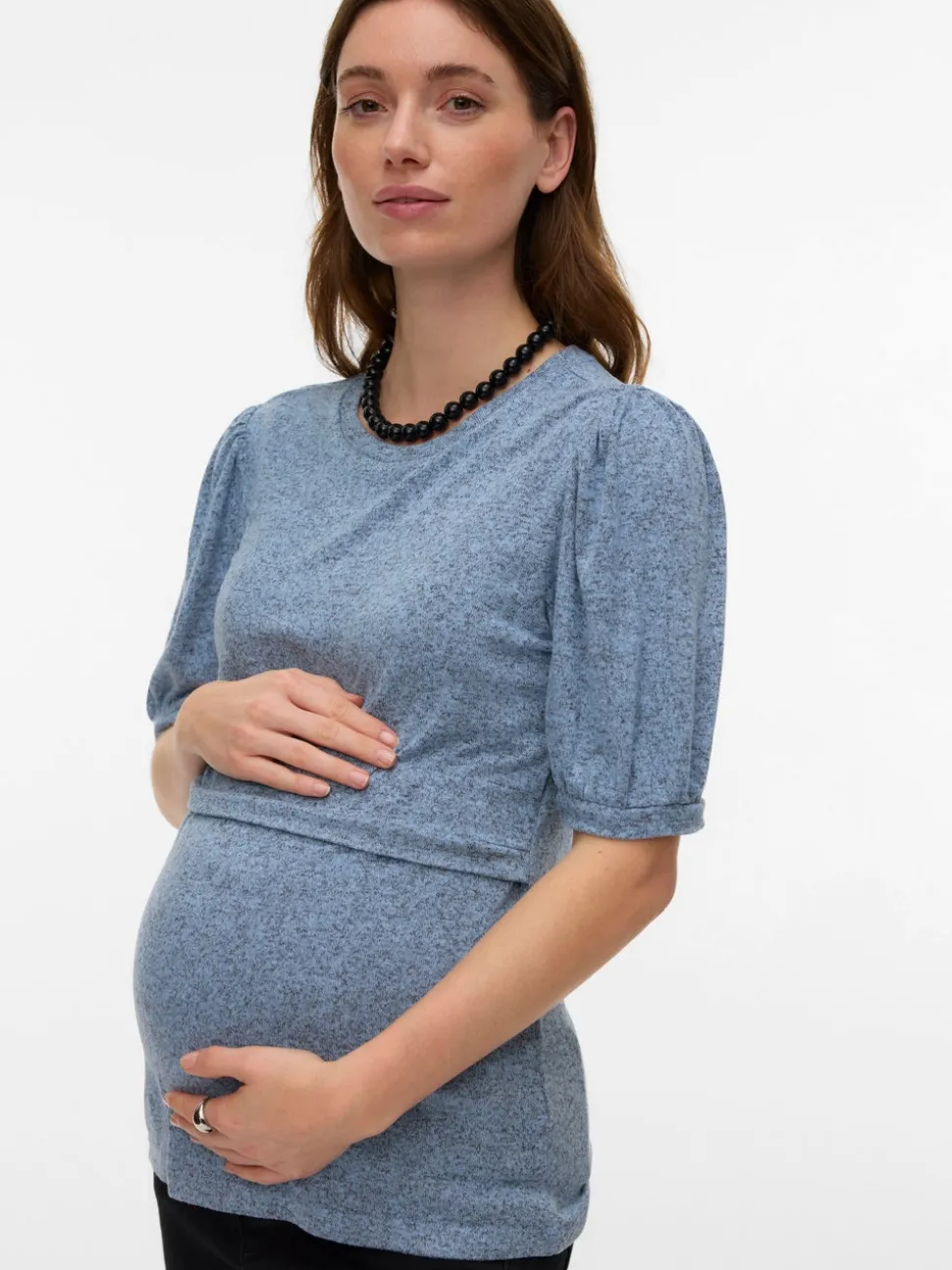 Regular fit O-hals Top
