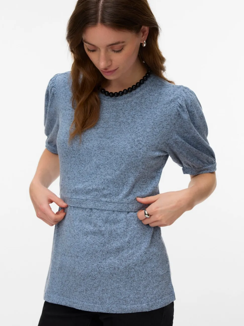 Regular fit O-hals Top