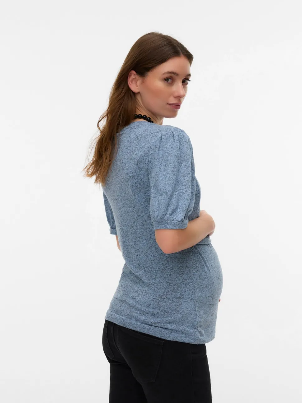 Regular fit O-hals Top