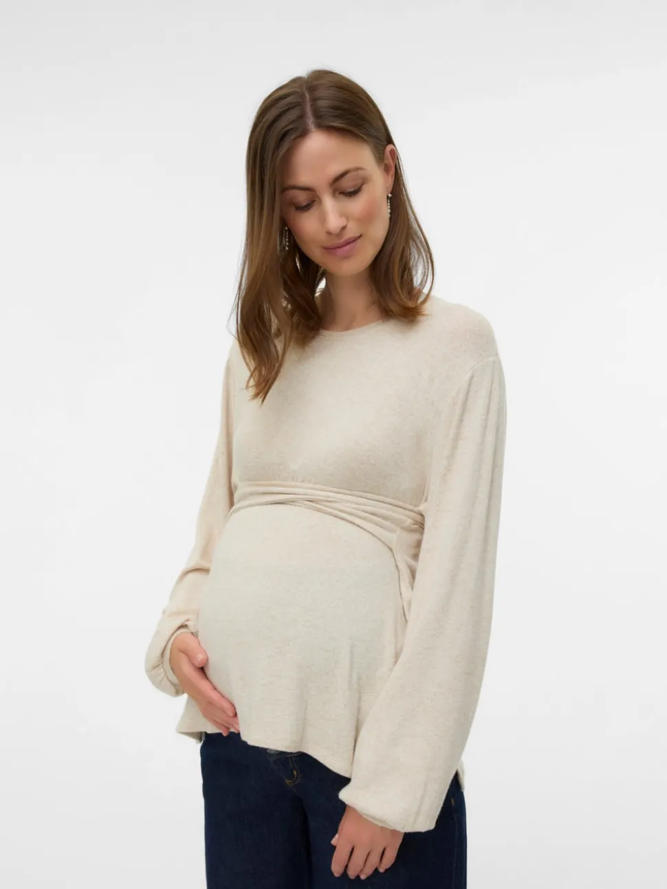 Regular fit O-hals Top