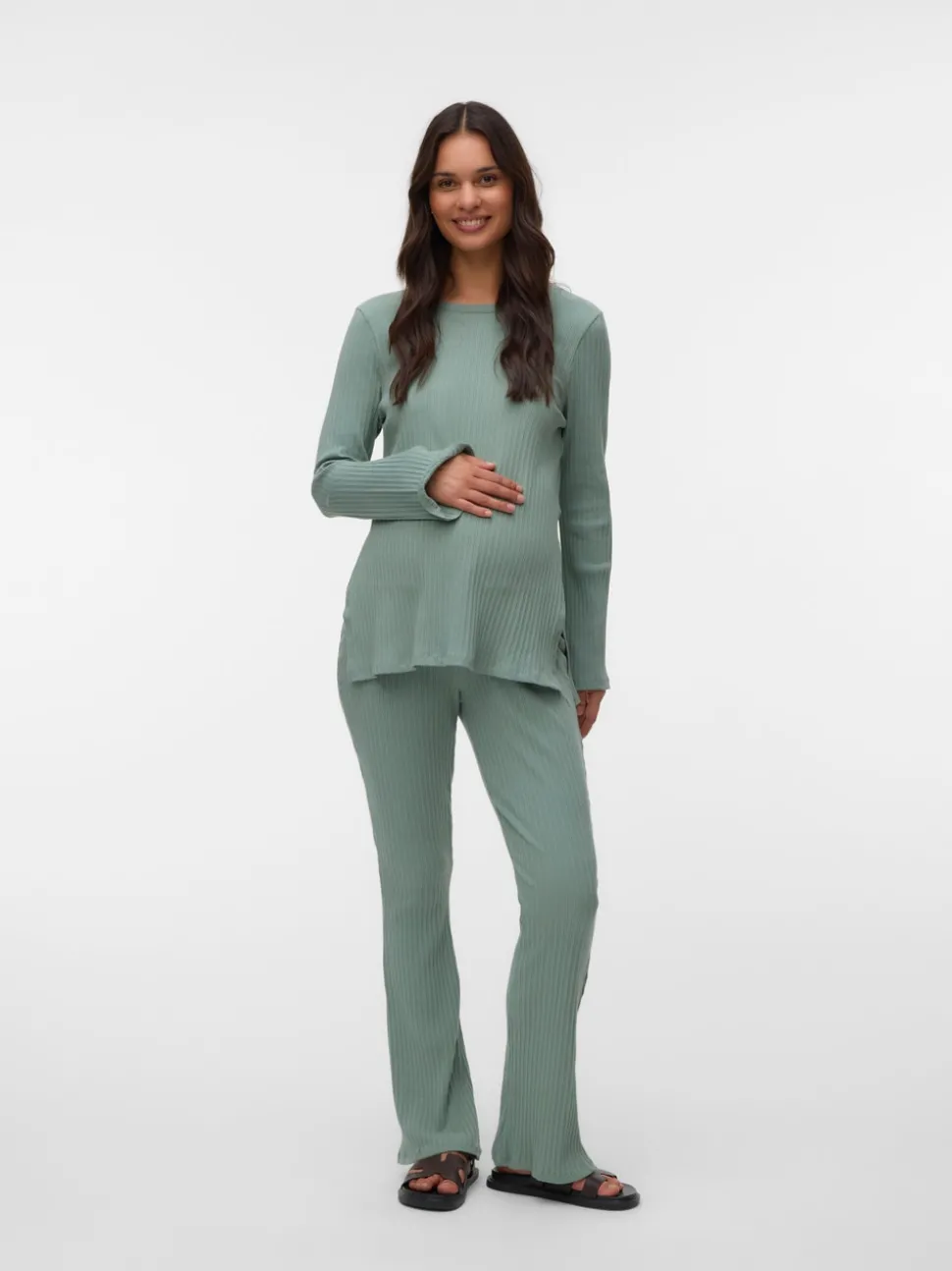 Regular fit O-hals Top