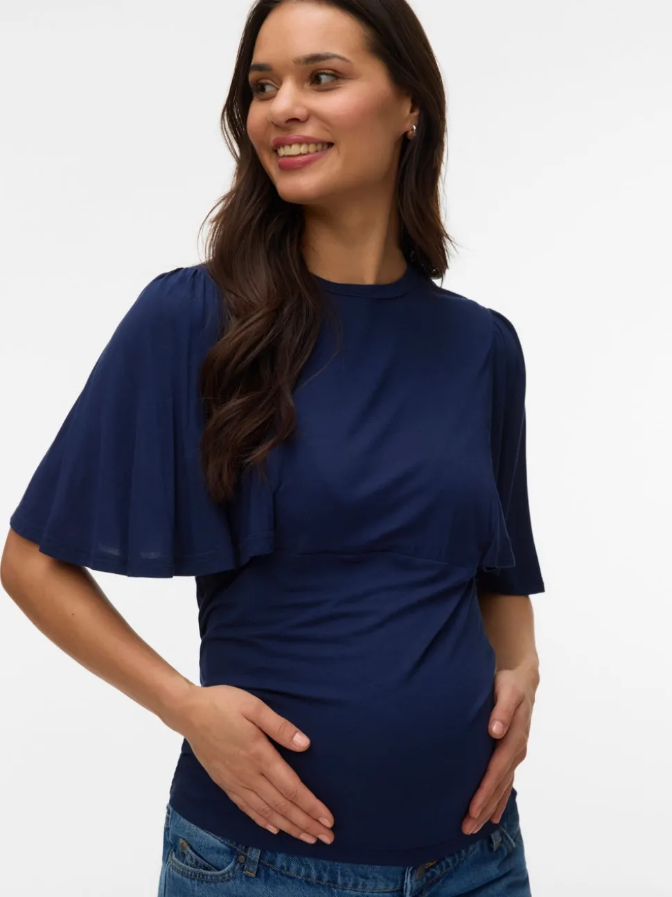 Regular fit O-hals Top