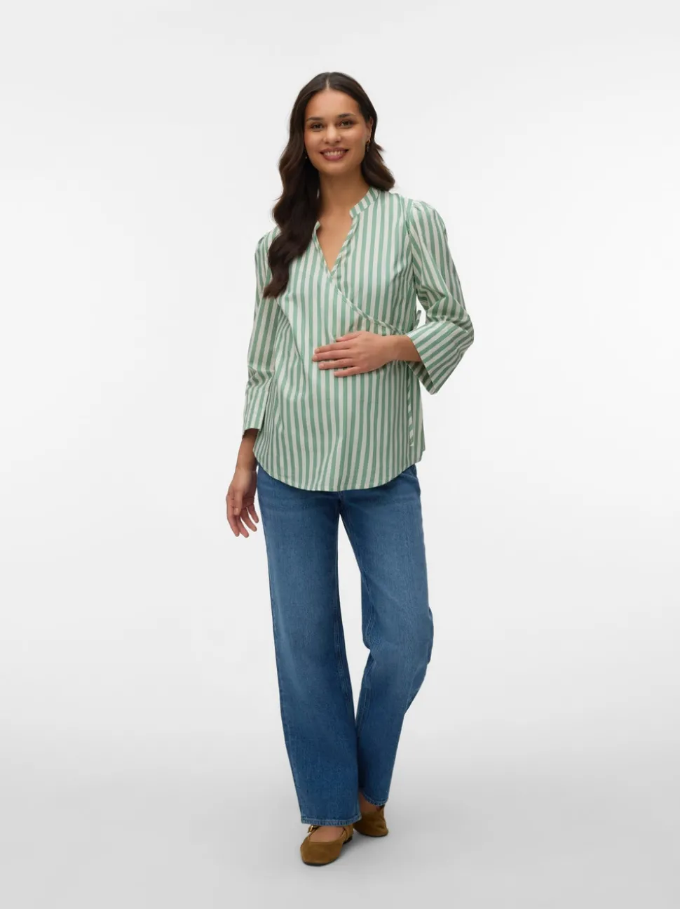 Regular fit Overhemd kraag Top
