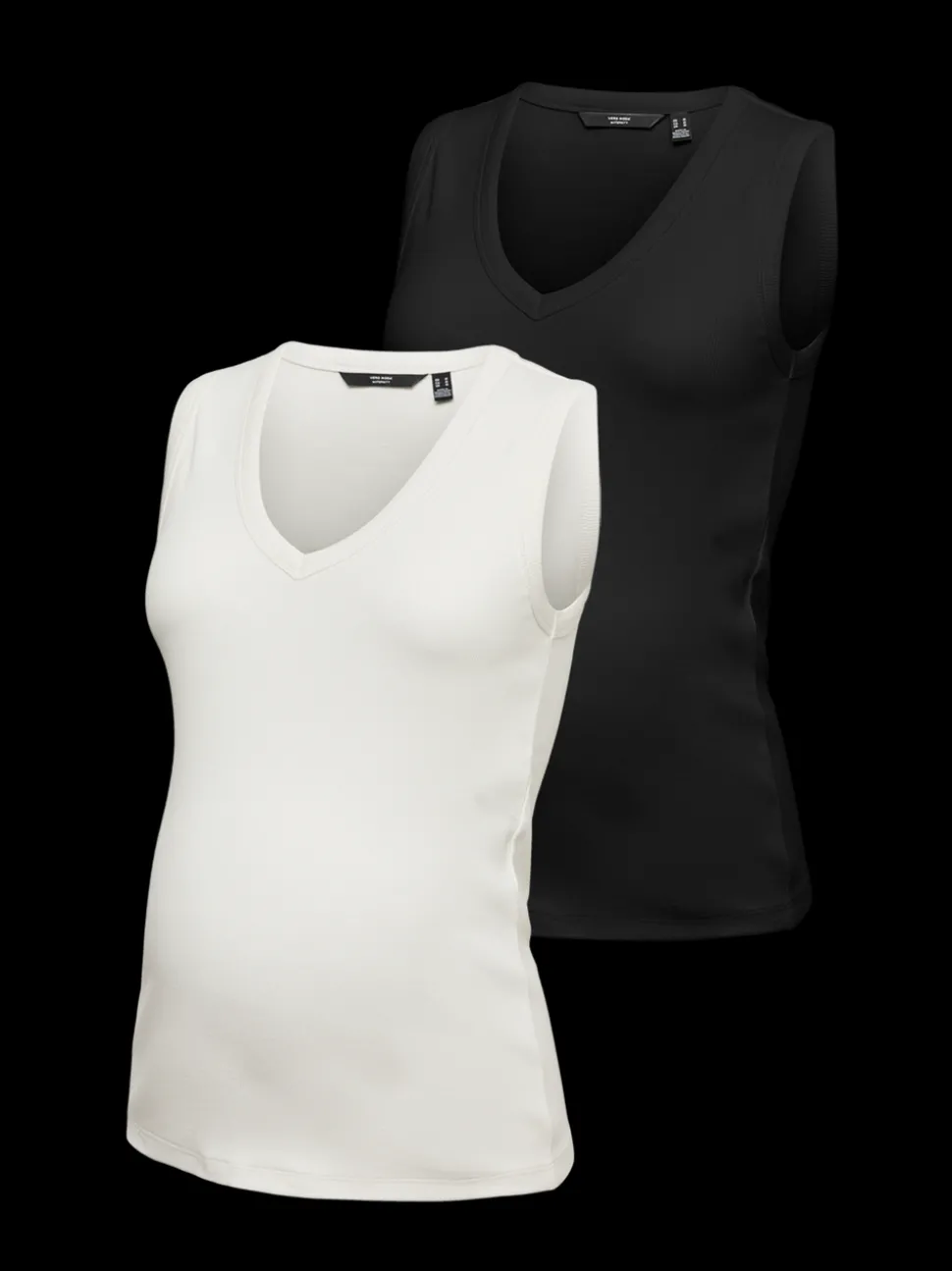 Regular fit V-Hals 2-pack Top