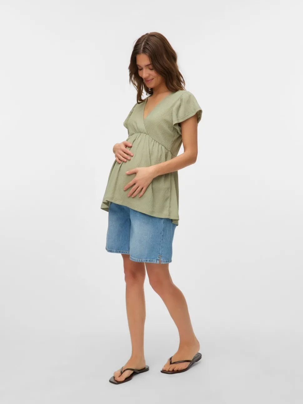 Regular fit V-Hals Top
