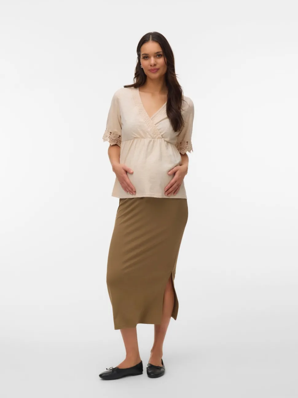 Regular fit V-Hals Top