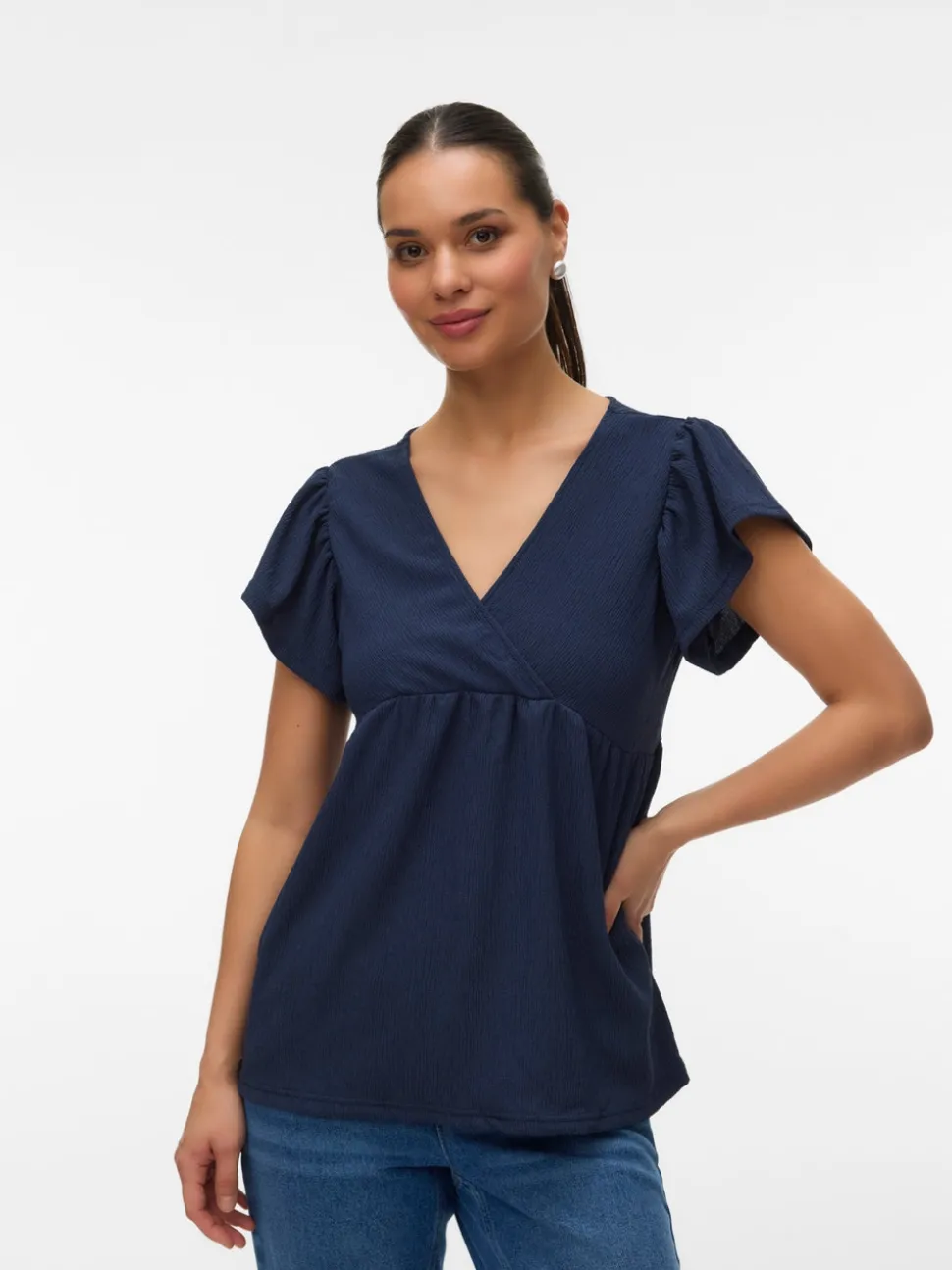Regular fit V-Hals Top