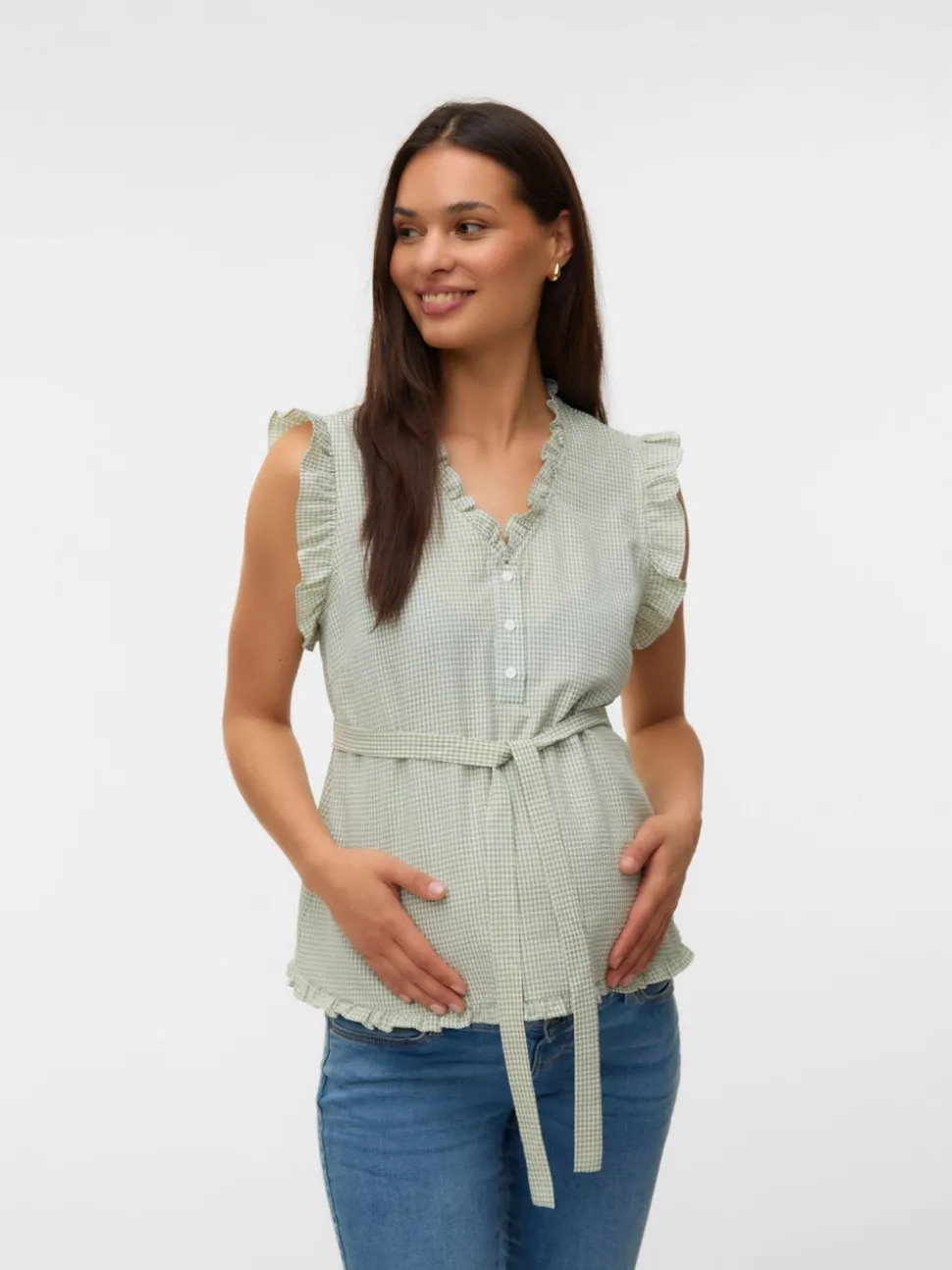 Regular fit V-Hals Top