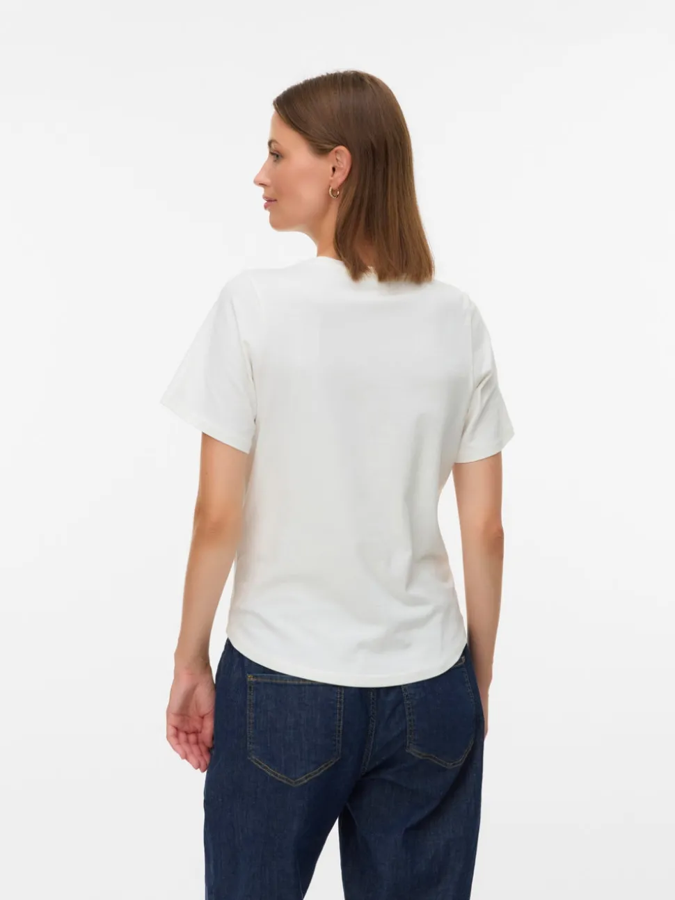 Regular fit O-hals Top