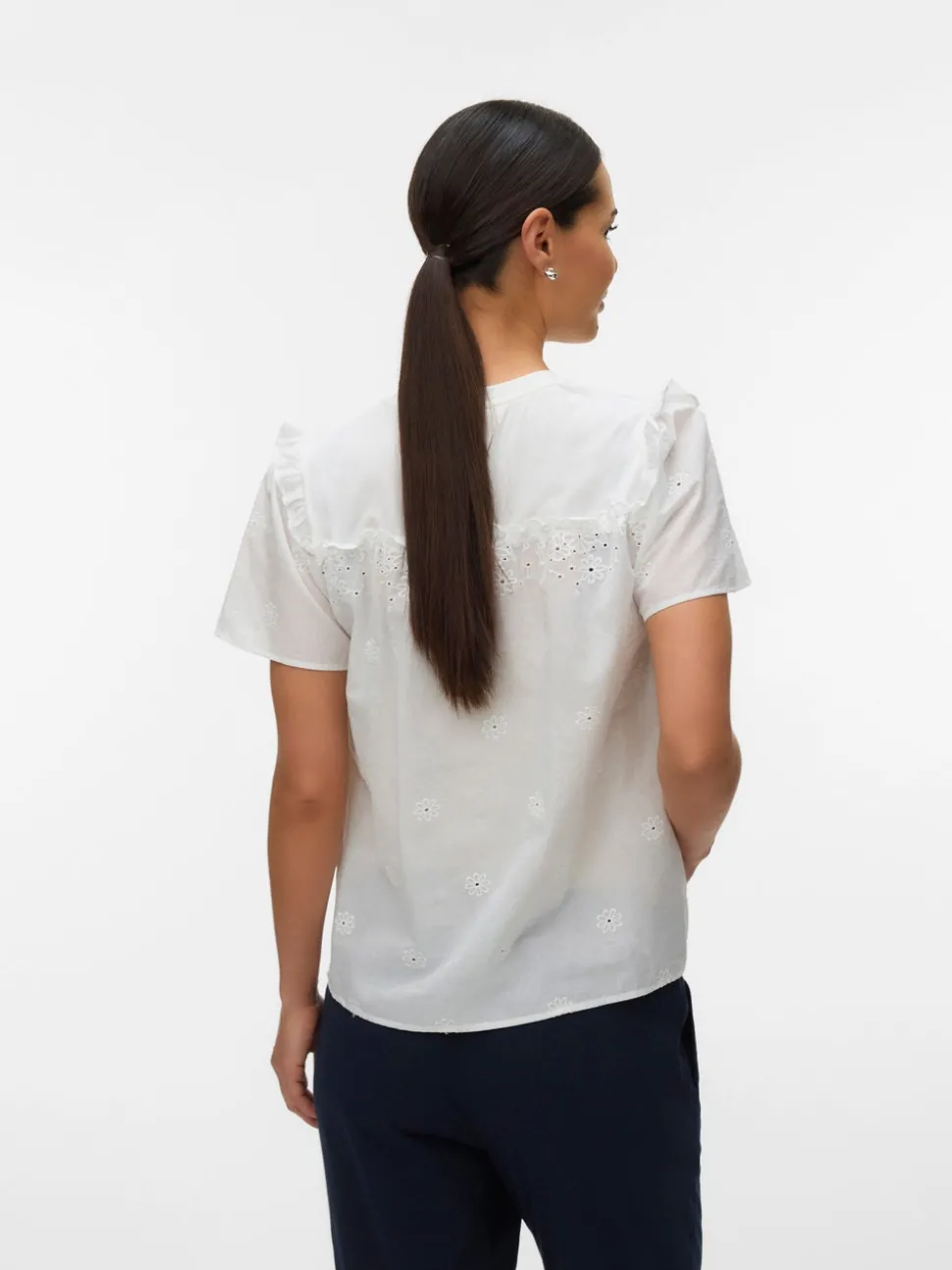 Regular fit O-hals Top