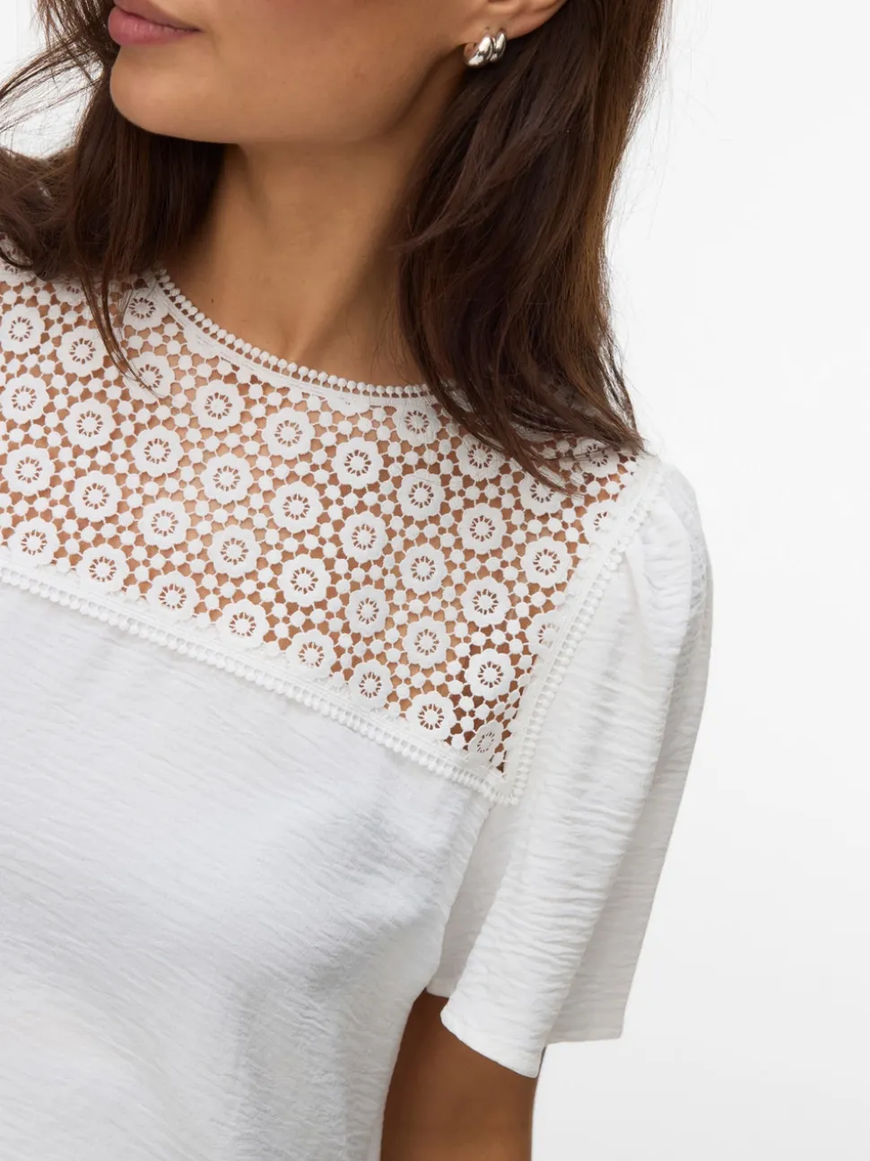 Regular fit O-hals Top