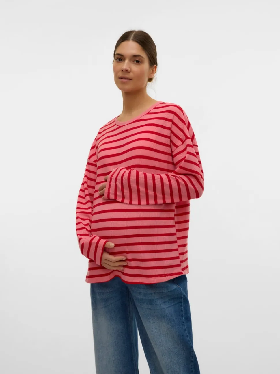 Regular fit O-hals Top