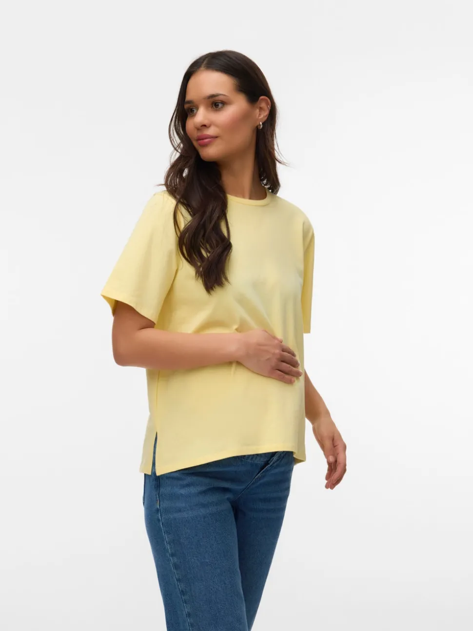 Regular fit O-hals Top
