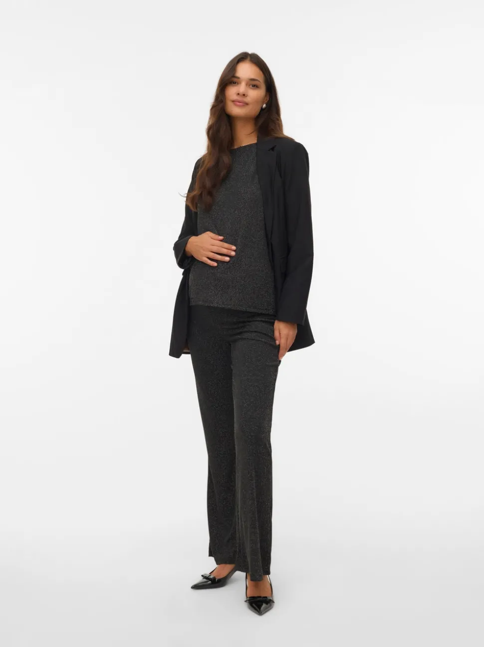 Regular fit O-hals Top