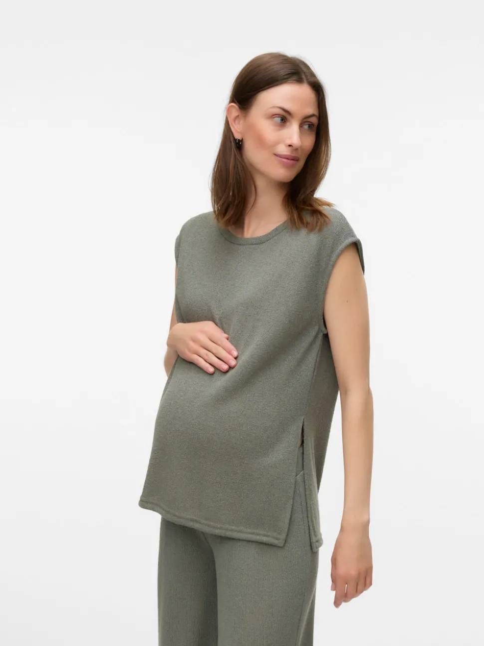 Regular fit O-hals Top