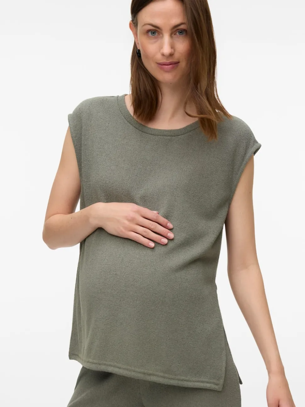 Regular fit O-hals Top