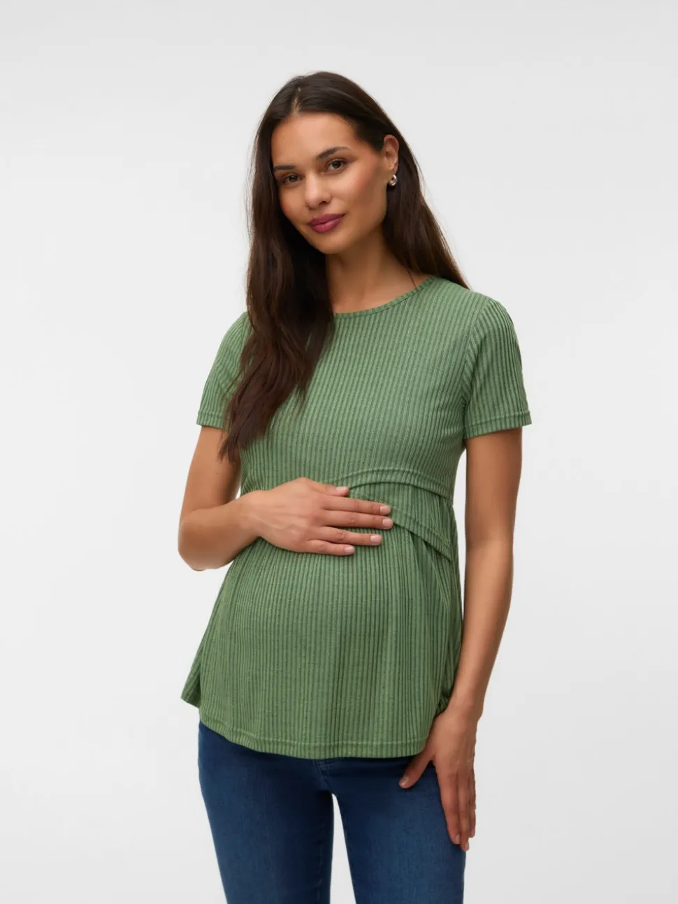 Regular fit O-hals Top