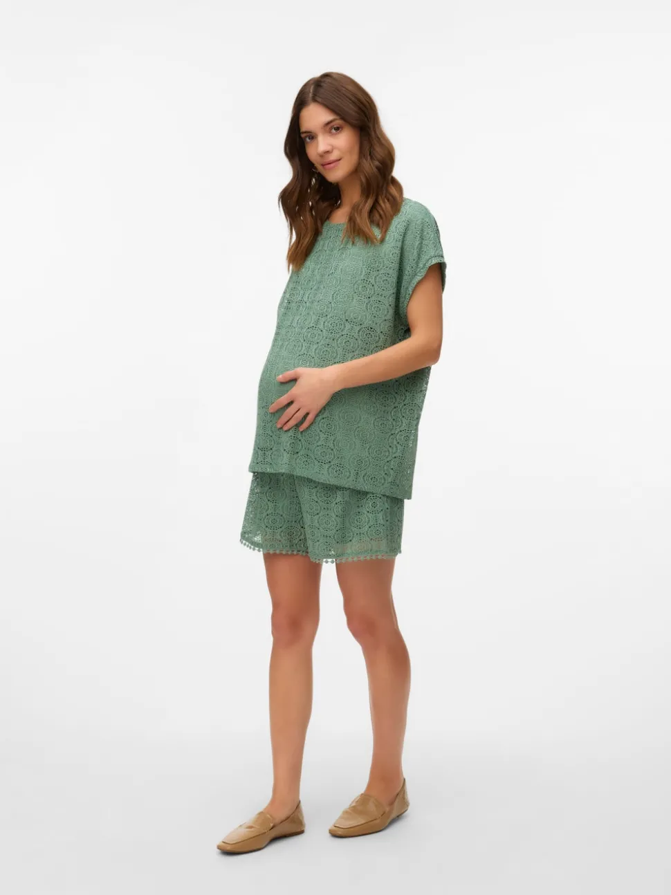 Regular fit O-hals Top