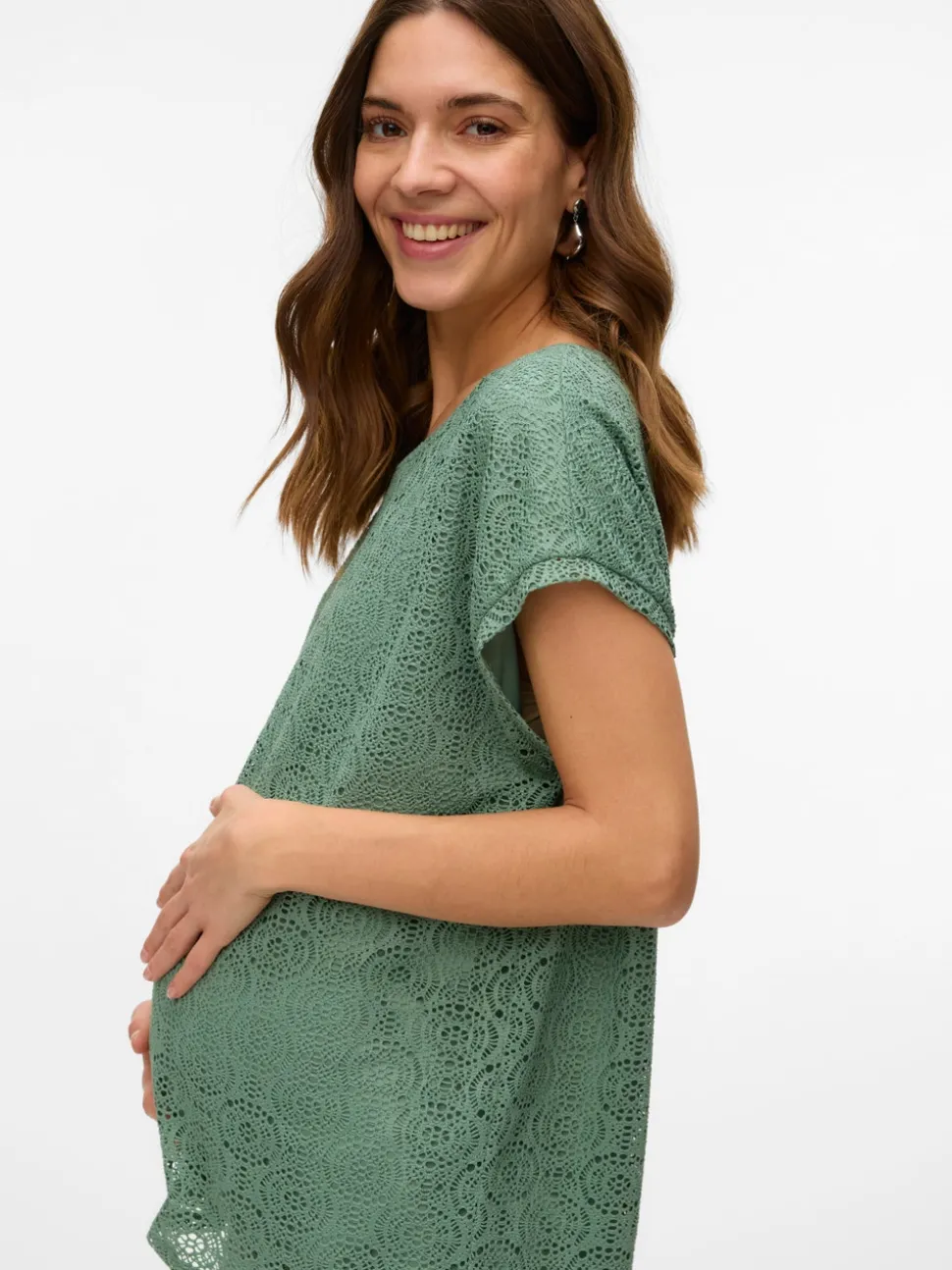 Regular fit O-hals Top