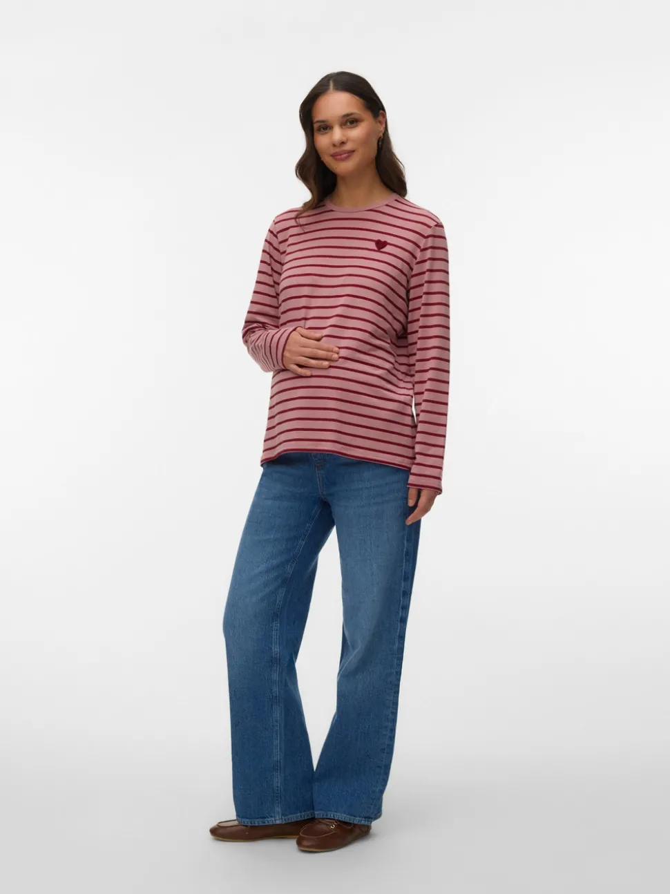 Regular fit O-hals Top