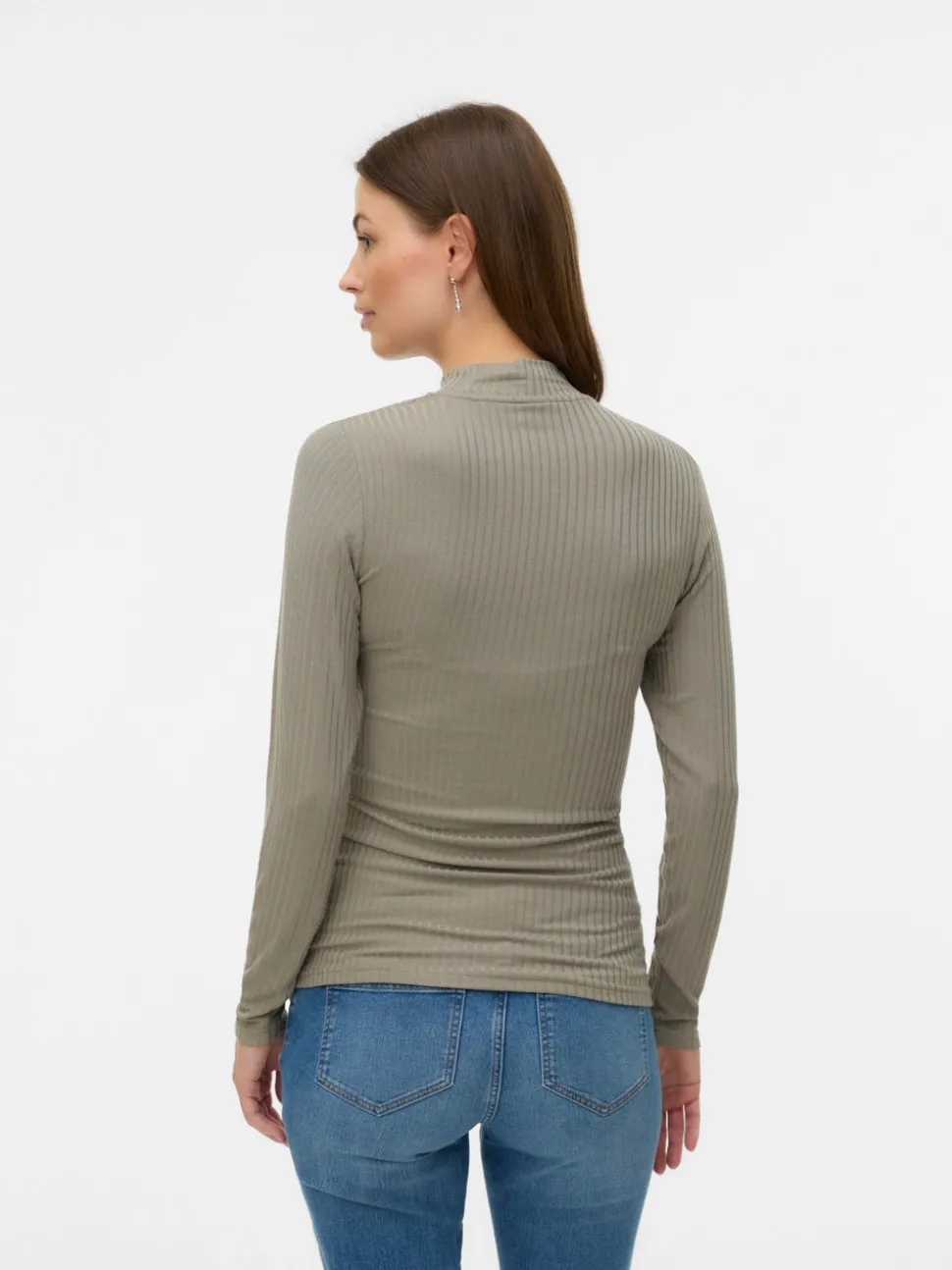 Regular fit O-hals Top
