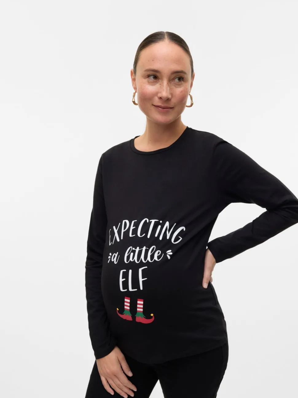 Regular fit O-hals Top