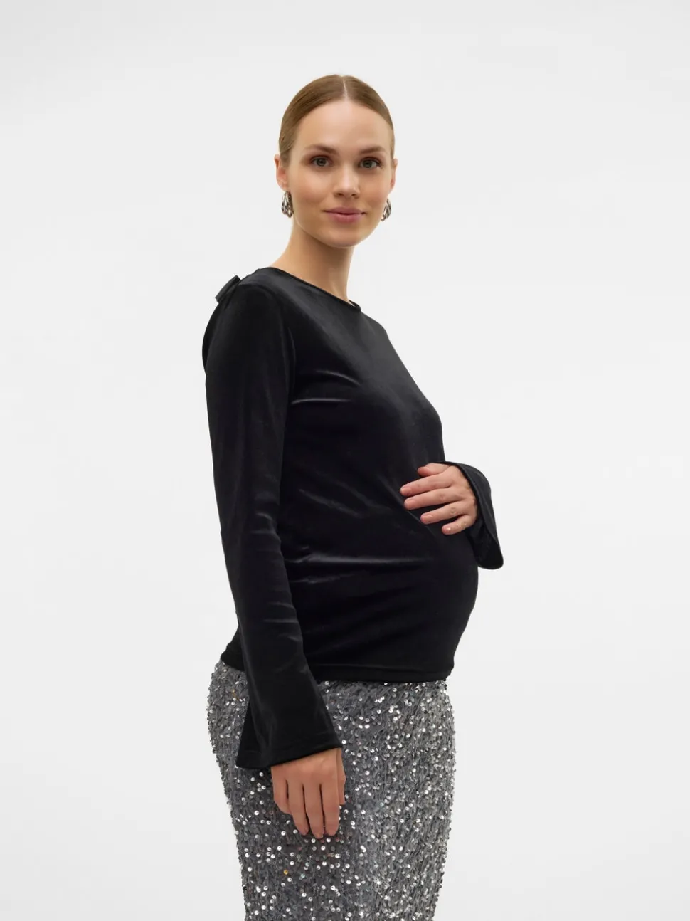 Regular fit O-hals Top