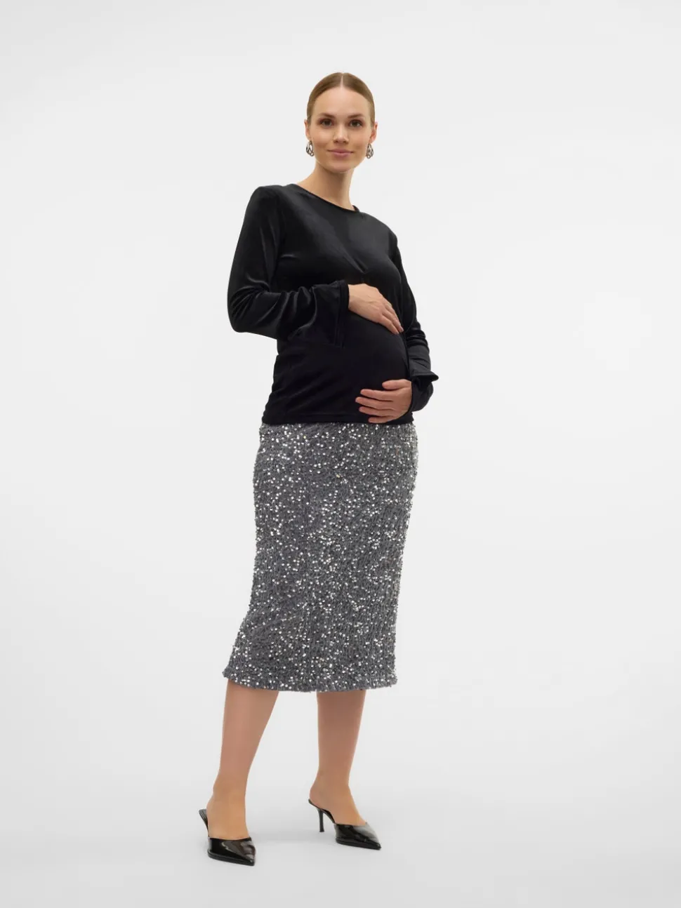 Regular fit O-hals Top