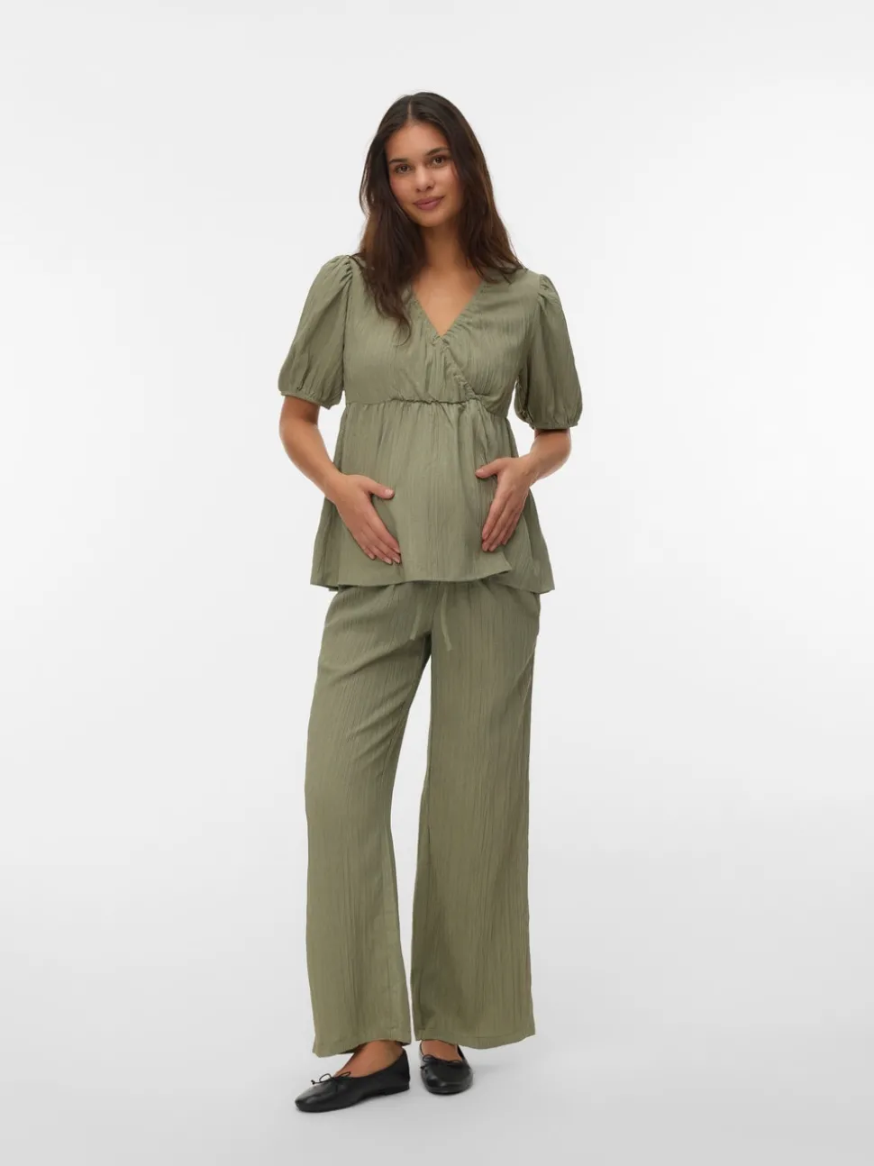 Regular fit O-hals Top