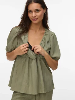 Regular fit O-hals Top