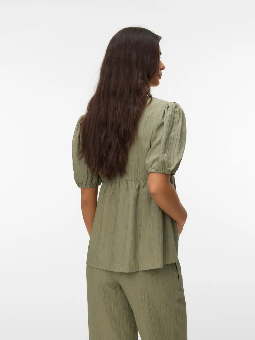 Regular fit O-hals Top