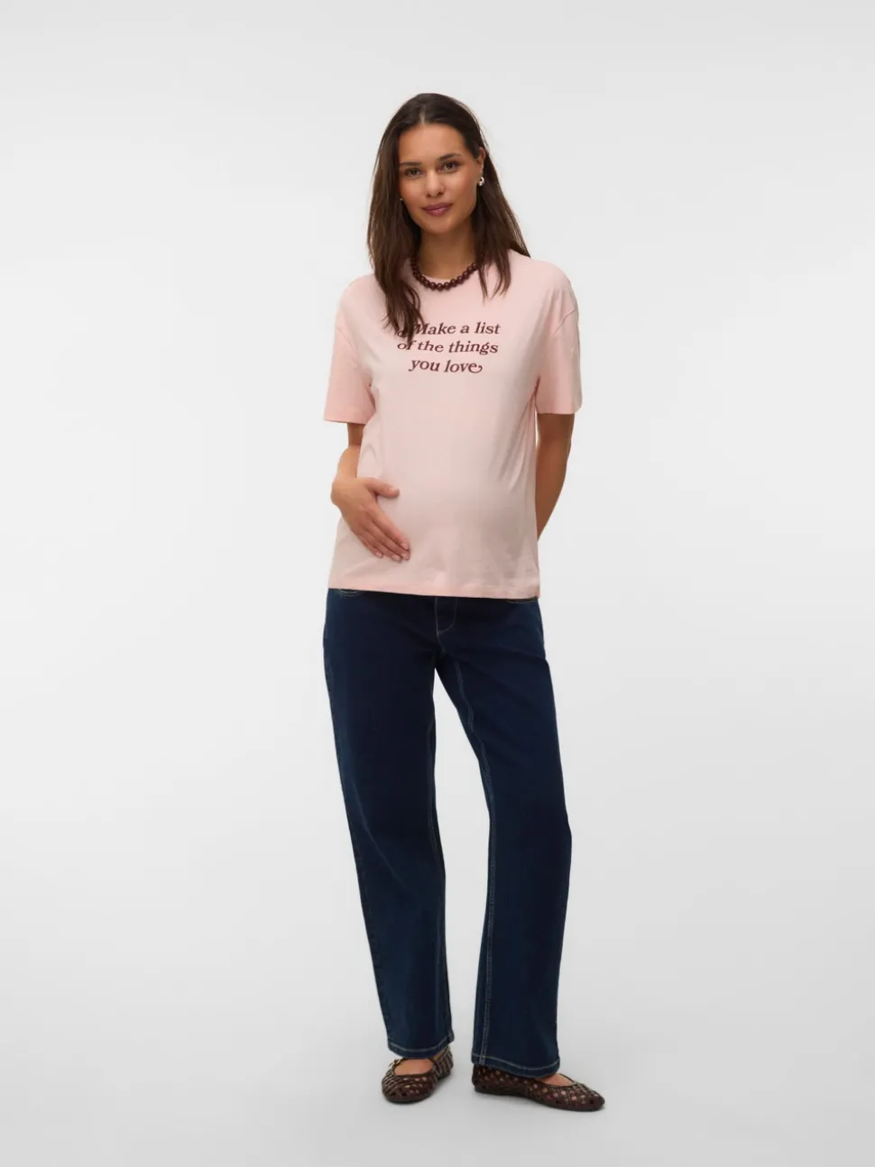 Regular fit O-hals T-shirts