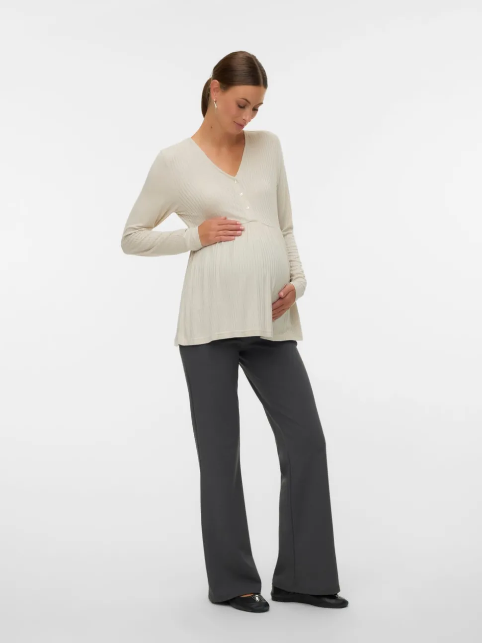 Regular fit V-Hals Top