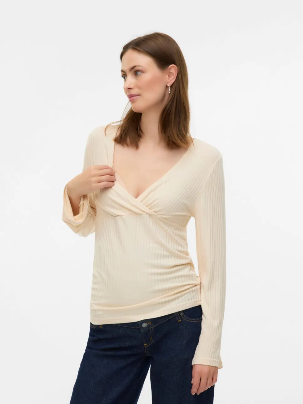 Regular fit V-Hals Top