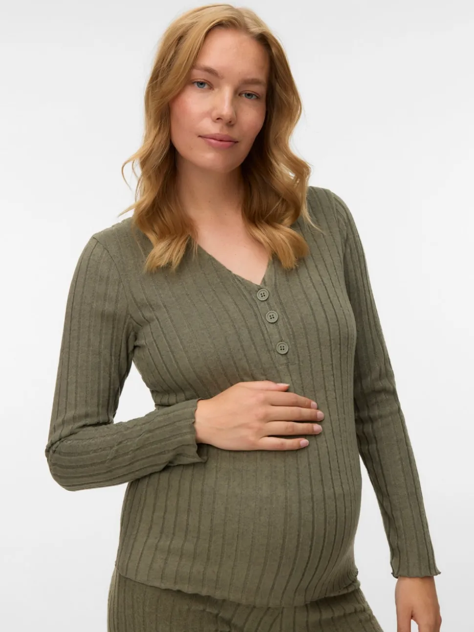 Regular fit V-Hals Top