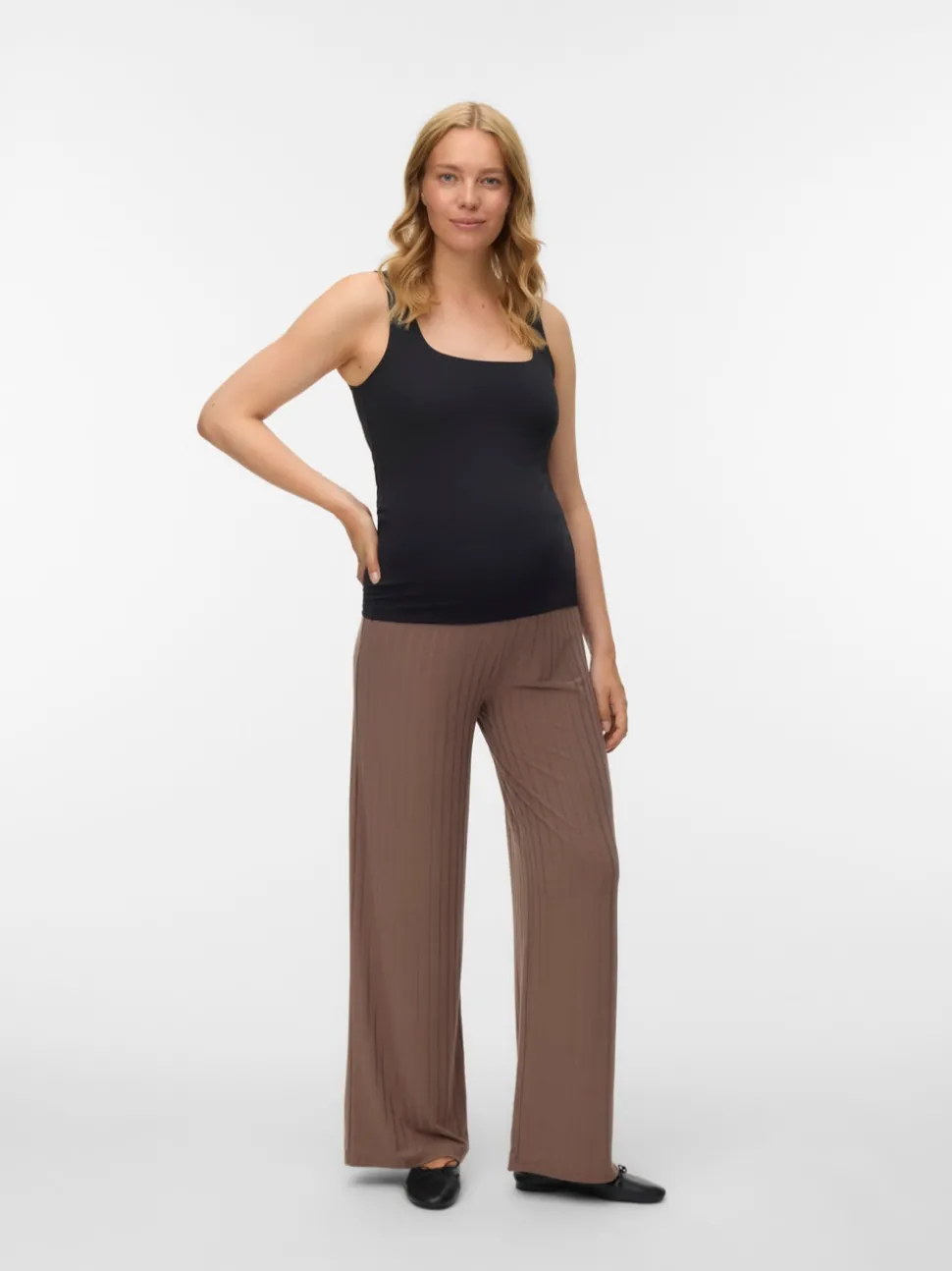 Regular fit Vierkante hals Top