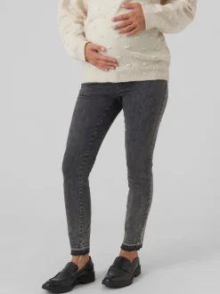 Slim fit Mid waist Onafgewerkte zoom Jeans