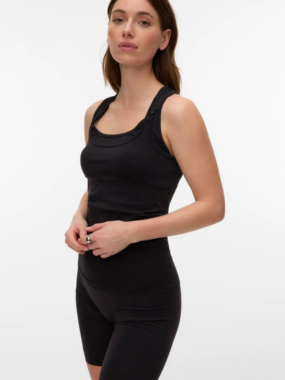 Slim fit U-Hals Tanktop