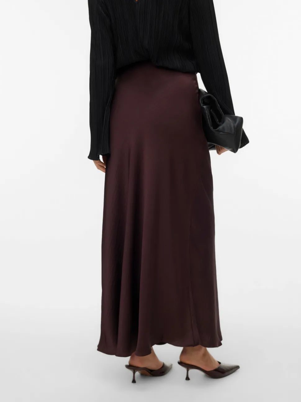 SNEMILY High waist Lange rok