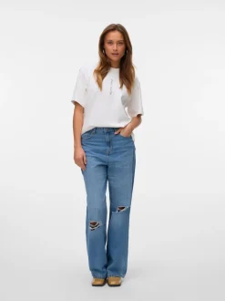 SNKAITLYN High rise Straight fit Jeans
