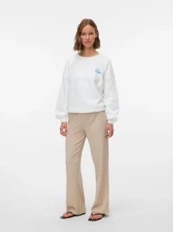 SNMERVE High waist Broek